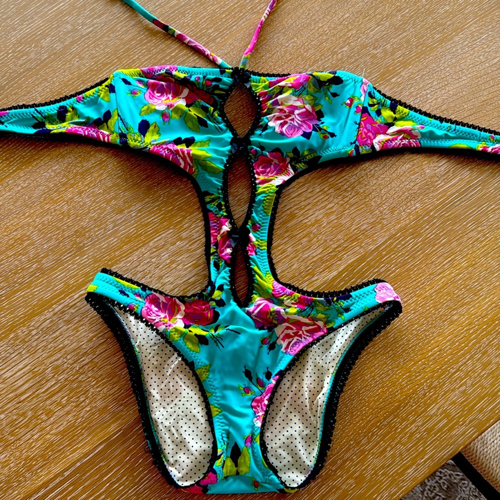 Betsey Johnson one piece swim